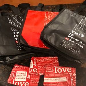 Lululemon bags!